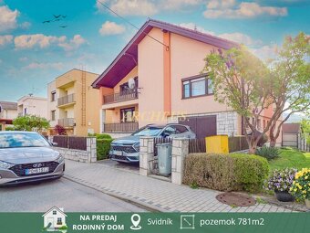 ÚTULNÝ RODINNÝ DOM S GARÁŽOU, POZEMOK 781m2, SVIDNÍK - 2