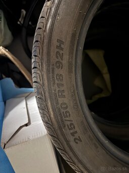 Predam letne pneu 215/50 R18 7mm dezen - 2