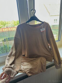 Damske domace oblecenie teplaky+svetrik - 2
