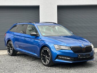 ŠKODA SUPERB SPORTLINE 2.0TDI 147KW DSG tažné COCKPIT m2023 - 2