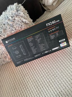 ❄️ Vodné chladenie – ID-COOLING FX240 ARGB - 2
