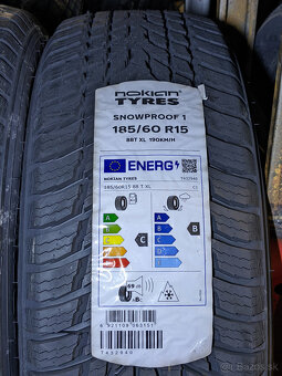 185/60 R15 Nokian zimné pneumatiky - 2