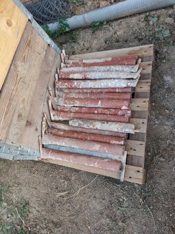 Lesenarska kotva, úchyt, graf lešenie 50cm. 17ks ...3€/ks 10 - 2