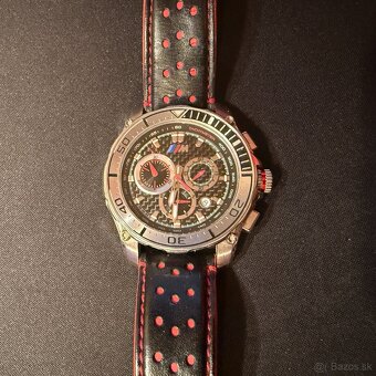 BMW M Carbon Chrono hodinky – originál (80262365455) - 2