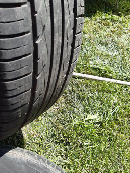 alu kola 16 + letní pneu 225/60 r16, vzorek 5-6mm - 2