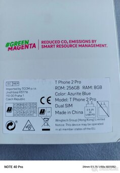Predám nový T Phone 2 Pro 8/256GB - 2