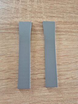 Gumený remienok na hodinky FKM CTS 20mm šedý - 2