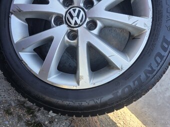 Hliníkové disky VW vr. zimne pneu 5X112, 6,5JX16 ET50. - 2
