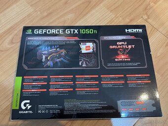 Grafická karta - Gigabyte GTX 1050 Ti 4GB DDR5 - 2