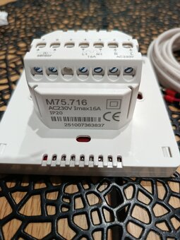 Termostat na elektrické kurenie - 2