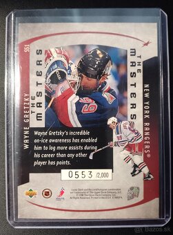 WAYNE GRETZKY 1997/1998 Upper Deck 6th Sense Masters - 2