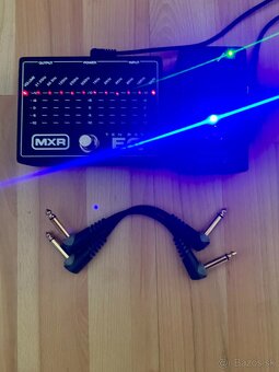 MXR 10 BAND EQ + MXR NOISE CLAMP + 2x PATCH KÁBLE | TOP STAV - 2