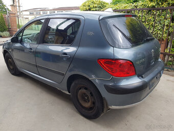PEUGEOT 307 1,6D 66KW RV.2007 - 2