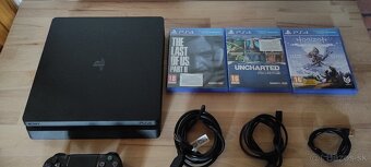 Predám ps4 slim+hry - 2