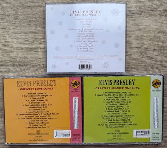 Cdčka 3x Elvis Presley za 25€ - 2