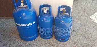 Predám 10kg propán butanové bomby plné zaplombované - 2