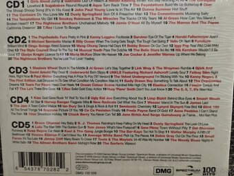 Predám hudobné CD - 100 filmových hitov - 2