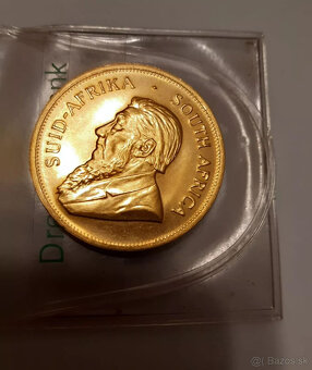 1 oz zlatá minca Krugerrand Južná Afrika 1977 - 2