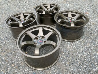PREDAM disky Japan Racing JR3 17x9 ET30 Bronze - 2