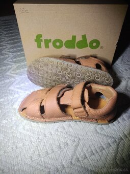 Sandalky Froddo barefoot flexy AVI Cognac - 2