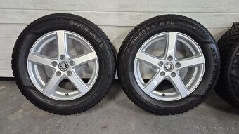 Hliníkové disky 5x112 r16 ET41 Karoq/Ateca/T-Rock - 2