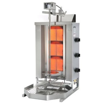 Plynový a elektrický gyros / kebab gril POTIS - 2