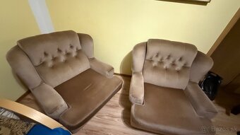 Gauč + 2 kresla - 2