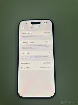 Predám, vymením iPhone Air 256GB Sky Blue - 2