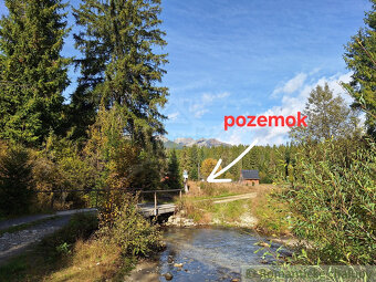 Slnečný rekreačný pozemok v lese pod Vysokými Tatrami v lo - 2