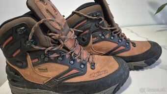 Turistické kožené topanky - 2