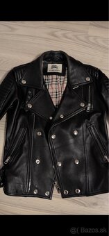 Burberry kožená bunda veľ.xs-S - 2