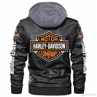Moto Kožená Bunda Harley Davidson - 2
