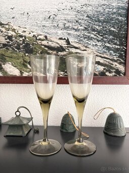 Zlatý Jano, poháre na víno ... technické sklo   Taraba - 2