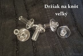 Sklenené držiaky na knôty - 2