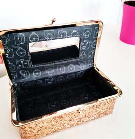 Box na kozmetiku GOLD so zrkadlom - 2