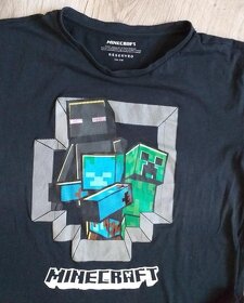 Minecraft 164 tričko, šortky, vrecko, nažehľovačky - 2