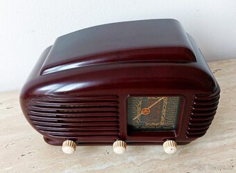 Krásný bytový doplněk - starožitné rádio, excelentní stav - 2