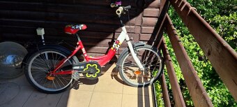 Predám detský bicykel červený - 2