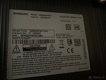 Poskodeny Samsung qled tv - 2