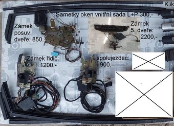 W638 VITO:Blinkry/Stínítka/Zámky/Svazky dveř/Lampy - 2