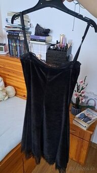 Čipkované šaty goth emo - 2