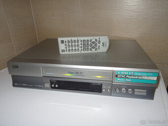 S-VHS videorekordér-JVC HR-S 5963-Super-VHS ET-HiFi- 6 HLAV - 2