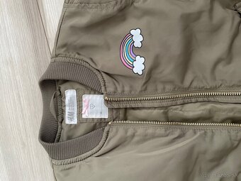 Prechodná bunda - bombera H&M 116 - 2