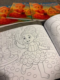 Karamella a svet sladkostí-interaktívna kniha pre deti - 2