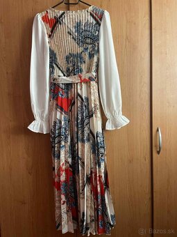 Dlhé plisované šaty - 2