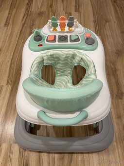 NEW BABY Detské chodítko so silikónovými kolieskami - 2