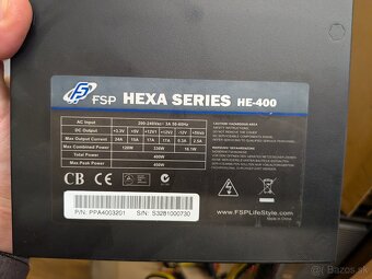 Zdroj FSP FORTRON HEXA HE-400 - 2