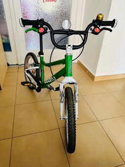 Bicykel Woom 3 zelený + originálny stojan - 2