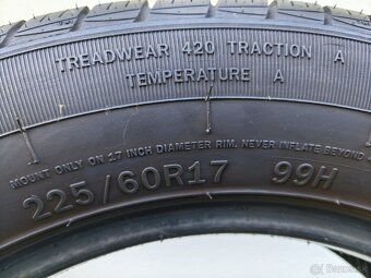 Predám pneumatiky 225/60R17 99H - 2