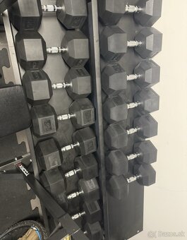 Hexagonalne JC 2,5-50kg + stojan - 2